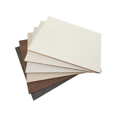 Style de design moderne 3 mm Meubles stratifiés à haute brillance Mdf blanc