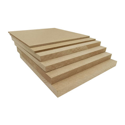 Marché canadien 18 mm Taille personnalisée Carreaux de carton Mdf pré-coupés avec papier mélamine