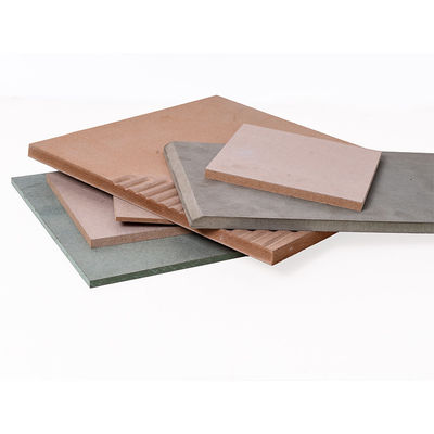 Carte MDF laminée en papier mélamine UV de 18 mm pour meubles résistants à l'humidité