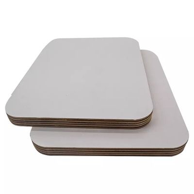 680-830KG/M3 Densité Fibre de bois 16 mm 19 mm Texturé blanc Mélamine Mdf pour armoire de cuisine