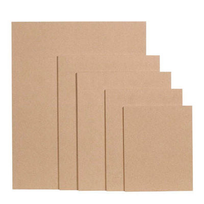 Densité 680-830 kg/m3 Plaques dures de 18 mm Plain Mdf Plaques en fibre de bois brut 1220*2440 mm