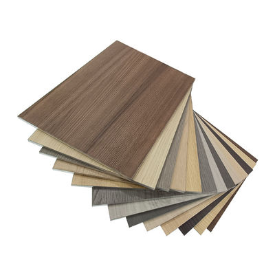 Couleur face 4x8 feuilles de bois Melamine Mdf planche pour armoire personnalisée