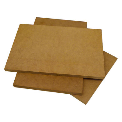 10mm 4x8 plain MDF Board professionnel avec les normes d'émission de formaldéhyde E0