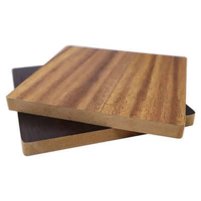 Plaque de mélamine blanche Mdf Hdf Pour meubles avec colle E0 et revêtement de mélamine durable